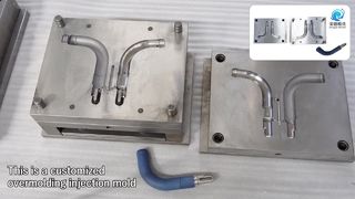 Metal Parçaların Çevresine Plastiği Sarmak için Özel Kalıplama Kalıplama Enjeksiyon Kalıbı