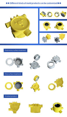Endüstriyel Tüketim Ürünleri için Özel Kalıp Üreticileri Die Casting Mold LKM Base ve Precision Alüminyum Zenk Üretimi