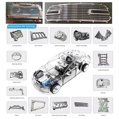 Otomotiv Havacılık ve Elektronik için özel alüminyum dökme parçaları