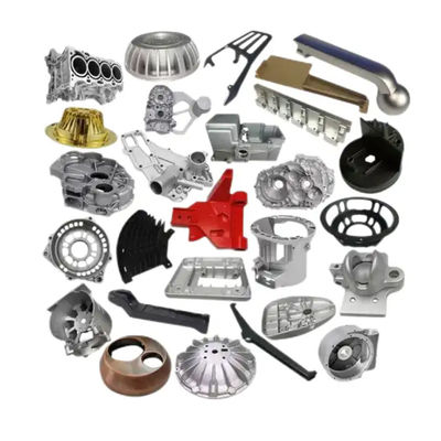 Otomotiv Yüksek Kesinlikli Metal Bileşenler için Özel Alüminyum Dökme Parçaları