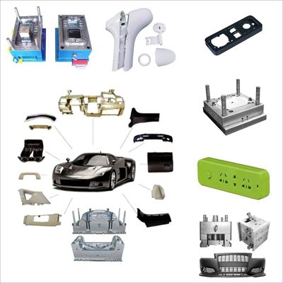 P20 718 738 NAK80 S136 malzemesi ile tek / çoklu boşluklu otomotiv enjeksiyon kalıbı