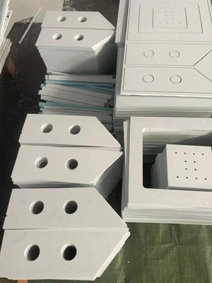 Özel Kesme Tahtası ve Tabak İçin Dokulu Yüzey ABS/Akrilik/PMMA Plastik Levha