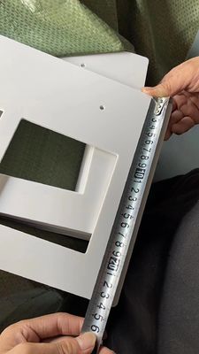 Tekstürlü yüzey kesme tahtası Plastik levha ABS/akrilik/Pmma oyma plastik levhalar/plak/özel kesim için tahta
