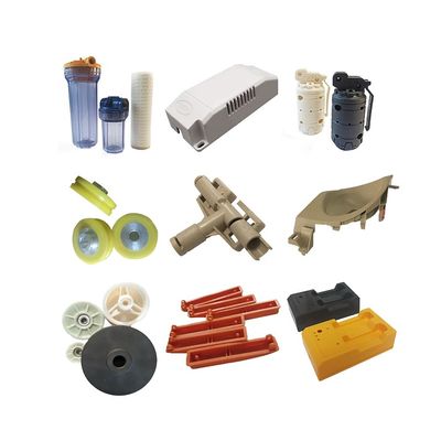 Çeşitli malzemeler için özel plastik kalıp tasarımı PA66/PC/PE/PVC/PMMA/PP/ABS/ASA/TPU/POM ISO9001 Sertifikası ile