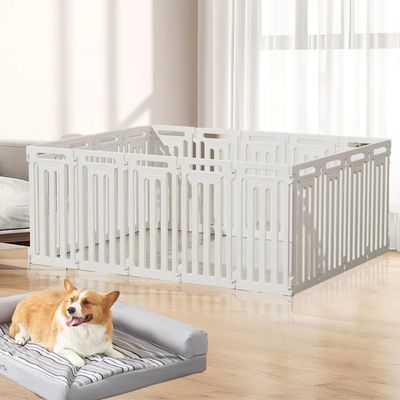 Özel Renk ve Boyut Sürdürülebilir Evcil Evcil Köpek Evleri Büyük Köpekler İçerideki Dışarıdaki Lüks Kennel