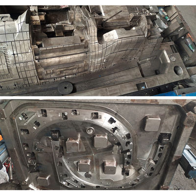 Özel Otomobil Gösterge Paneli İşlemesi İçin Yüksek Hassasiyetli CNC İşlenmiş Plastik Enjeksiyon Kalıbı, Kalıp Çeliği P20, 718, 2738, 2316, S136, NAK80, 2344 ile